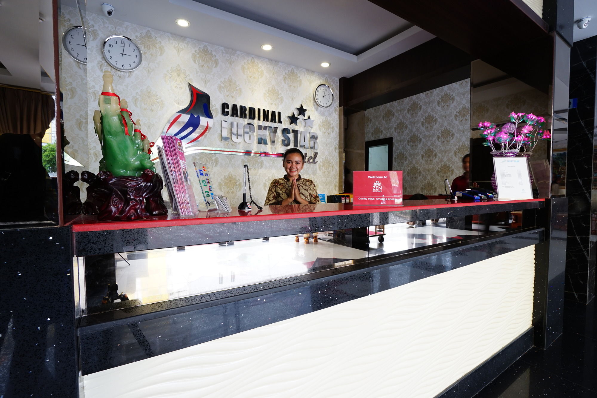 Cardinal Lucky Star Hotel Batam Exterior photo